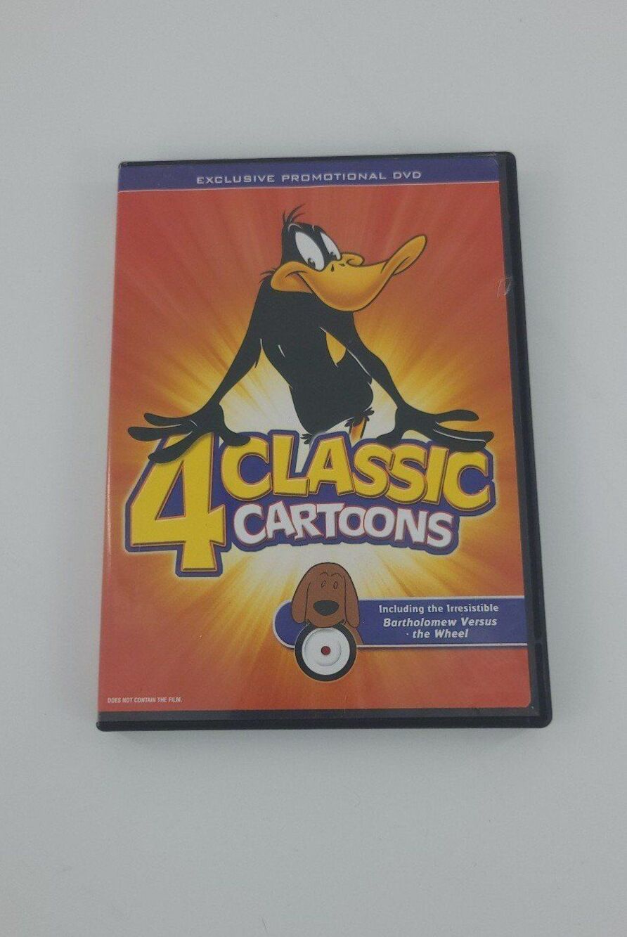 Warner Brothers 4 Classic Cartoons DVD Daffy Duck Exclusive Promotional 25 Mins